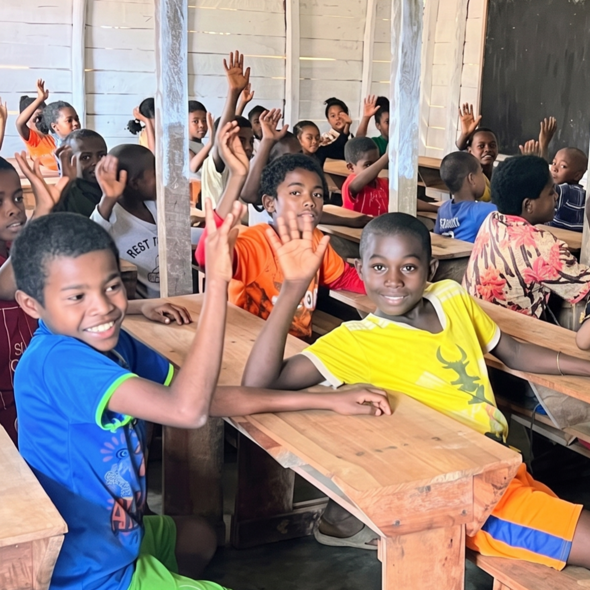 Unser Partner in Madagaskar: bio- und afirtradeziertifiziert. Dazu arbeiten sie mit der Nosy Foundation, um die Schulausbildung lokaler Familien zu fördern.