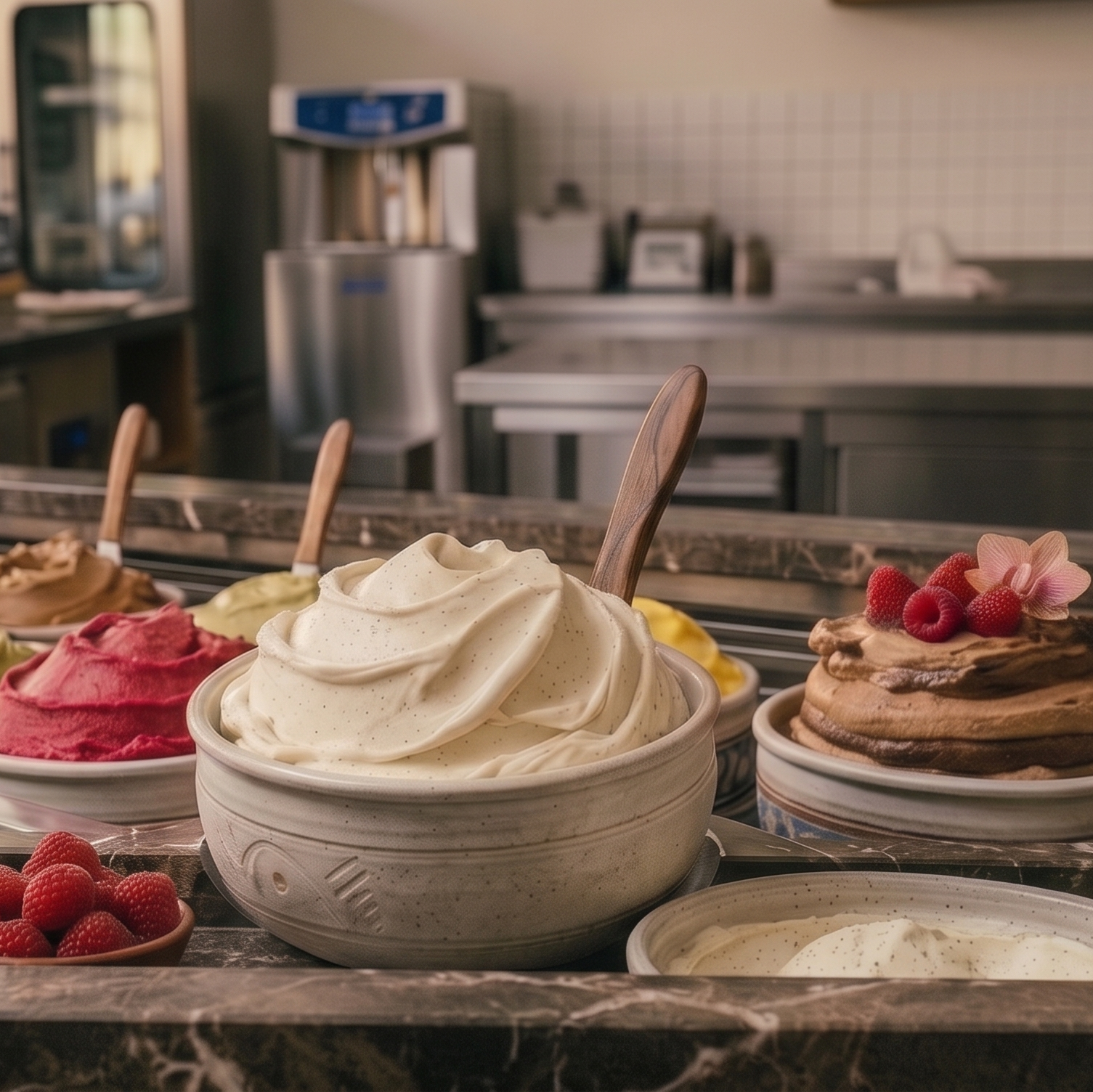 Feine Vanille trifft Gelaterie