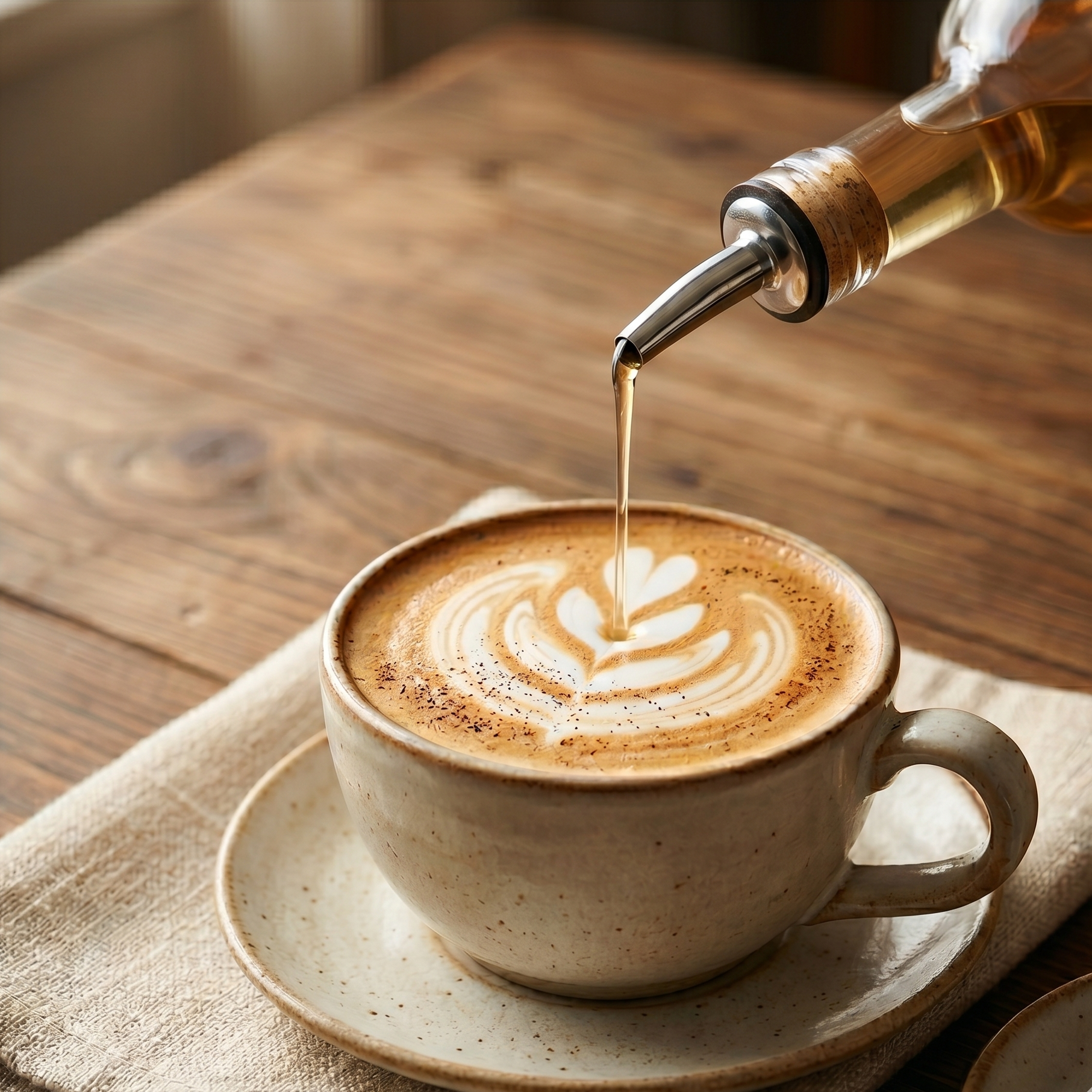 Vanillesirup für Kaffee