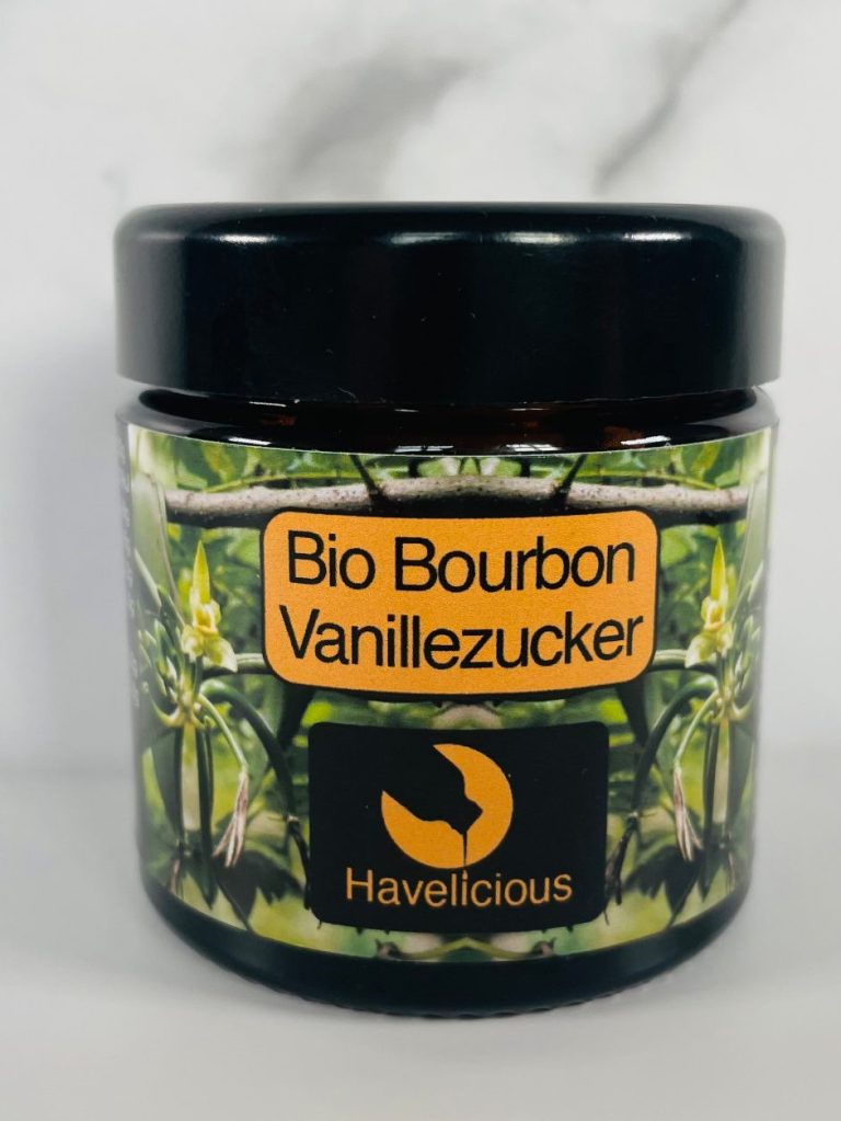 Bio Bourbon Vanillezucker mit deutschem Rübenzucker